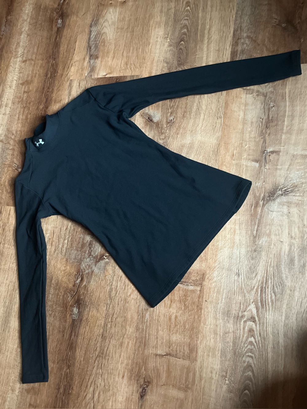 Under Armour Women's Black Long Sleeve Mock Neck Performance Top